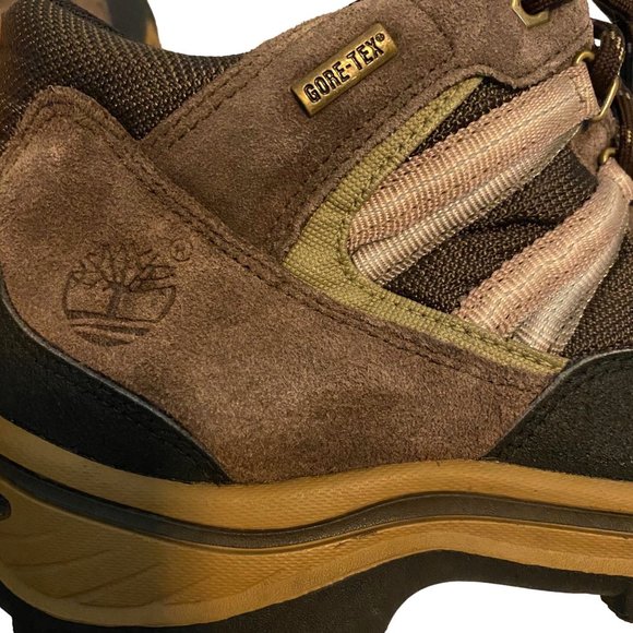 Timberland 66934 Gore-Tex Leather Rugged Outdoor Hiking Boots Big Boy Size 4.5 - Picture 3 of 10